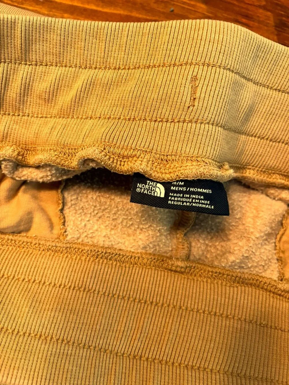 The North Face Men's Shorts, Excellent Condition, Faded Mustard Brown